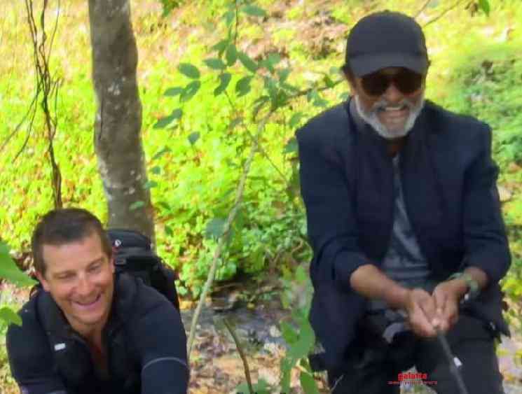 Superstar Rajinikanth Bear Grylls Into the Wild Sneak Peek Video - Tamil Movie Cinema News