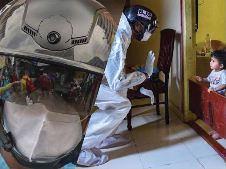 Smart Helmets deployed in Mumbai for COVID-19 screening