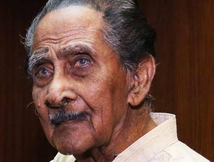 107-year old veteran South Indian actor passes away